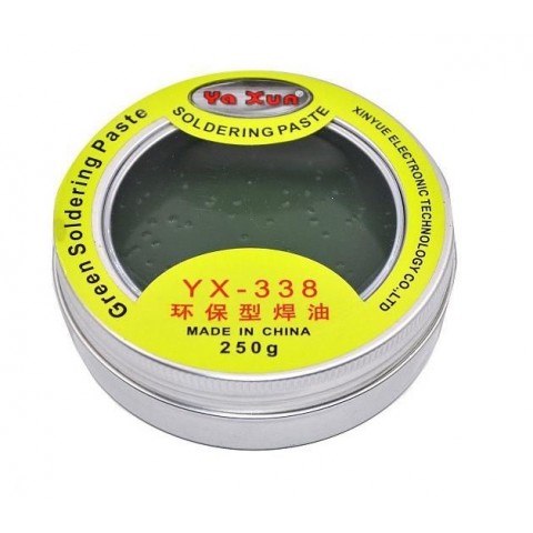 Флюс паяльный YaXun YX-338, 250 грамм, зеленый