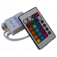 Контроллер светодиодной RGB ленты 6А с пультом