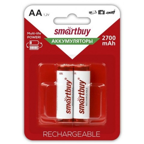 Аккумулятор AA Smartbuy 2700mA (2шт)