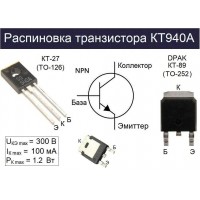 Транзистор КТ940А (BF459)