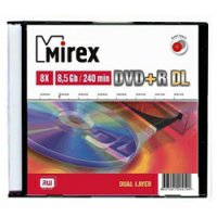 Диск DVD+R DL  Mirex (1шт) 