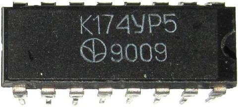 Микросхема К174УР5  (TDA2541, TDA2540, TDA3541)