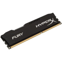 Память DIMM DDR3  4Gb 1600MHz Kingston HyperX Fury [HX316C10FB/4] Black Series, RTL, PC3-12800, CL10