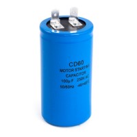 Конденсатор неполярный CD-60 100mkf ~ 300 VAC (±5%)