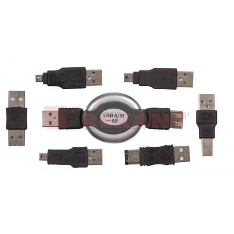Набор USB переходников блистер